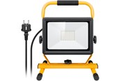 Smart Home - Pro LED projektør med gulvstativ, 50W 6500K, gul/sort - 4040849499838
