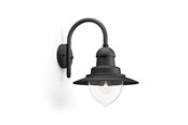 Lamper - Philips Raindrop udendørs væglampe, sort - 915005693601