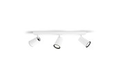 Lamper - Philips Paisley spotskinne, 3xGU10, hvid - 915005529901