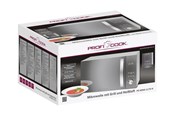 Mikro/miniovn - ProfiCook PC-MWG 1176 H - microwave oven with convection and grill - freestanding - silver - PC-MWG 1176 H