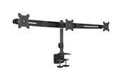 Skærmholder - Multibrackets M VESA Desktopmount Triple Desk Clamp 15"-24" - 7350105210372