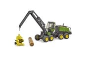 Legetøjsbil - Bruder John Deere Harvester 1270 G with trunk - 02135