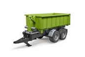 Legetøjsbil - Bruder Roll-Off Container trailer - 02035
