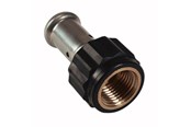 Alu-pex systemer - Henco pres kobling pvdf pres/indvendig gevind 40 mm x 1 - 18PK-4006-N