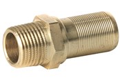 Pex-systemer - Henco nippel adapter til fordelerrør messing 20 mm x 1/2 - 17SKS-2004