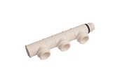 Pex-systemer - Henco vison-fordelerrør 3 x 3/4 eurokonus - VSKEK-0503