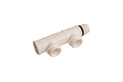 Pex-systemer - Henco vison-fordelerrør 2 x 3/4 eurokonus - VSKEK-0502