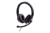 Hovedtelefoner/headset - Gembird MHS-03-BKRD - headset - MHS-03-BKRD
