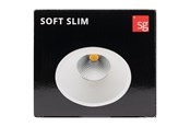 Lamper - SG Armaturen Soft slim hvid 730lm 2700kra> 98 - 903214