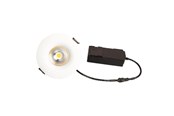 Lamper - Scan Products Sabina lp fixed 230v dæmpbar flimmerfri 5,4w 2700k ra90 375lm ip44 mat hvid rund - 10321