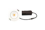 Lamper - Scan Products Luna lp elite 230v dæmpbar flimmerfri 5,4w 2700k ra90 360lm ip44 mat hvid rund - 10131