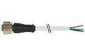 Instrumenter - Murrelektronik Føler-/sensorkabel m12 hun lige 4-polet a-kodet med kabel 4x0,34mm2 grå pvc ul,csa 10 meter - 7000-12221-2141000