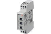 Komponenter til tavler og kasser - Carlo Gavazzi Tidsrelæ multifunktionstimere 12-240vac/dc 1-polet 01s-100t byggebredde: 175 mm - DMB51CW24