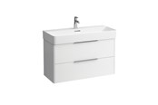 Badeværelsesmøbler - LAUFEN BASE underskab mat hvid 930 x 525 x 390 mm - H4024121102601