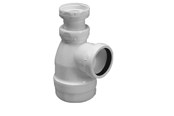 Reservedele & tilbehør til armaturer - Purus Pungvandlås purus plast 1 1/4 x 40 hvid - 750411-052
