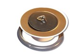 Reservedele & tilbehør til armaturer - Megatherm Bundventil med prop 1 1/2" til vask - 747113011