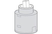 Reservedele & tilbehør til armaturer - Børma kartouche a960567nu 35mm - A960567NU