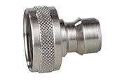 Slanger, koblinger, beslag og tilbehør - Nito 1/2" Rustfri Koblingsnippel med 3/4" indvendig - 5461AA3