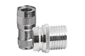 Slanger, koblinger, beslag og tilbehør - Nito 1/2" Koblingssæt med 1/2" koblingshus og koblingsnippel med 1/2" slangespids - 53506A3