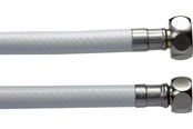 Reservedele & tilbehør til armaturer - Neoperl tilslutningsslange 1/2x3/8 300 mm pvc hvid - 37930203001