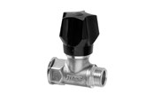 Fittings - Frese stopventil DN15 Muffe/Nippel rå med greb - 25-1132