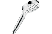Brus og monteringstilbehør	 - Hansgrohe Crometta håndbruser, 1 stråletype, hvid/krom - 26331400