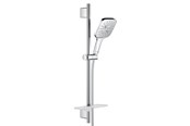 Brus og monteringstilbehør	 - Grohe Rainshower SmartActive 130 Cube brusesæt, 3 stråletyper, krom - 26583000