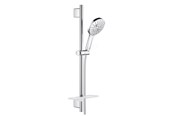 Brus og monteringstilbehør	 - Grohe Rainshower SmartActive 130 brusesæt, 3 stråletyper, krom - 26546000