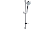Brus og monteringstilbehør - Hansgrohe Croma 100 Vario EcoSmart brusersæt med sæbeskål, krom - 27776000