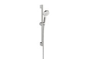 Brus og monteringstilbehør	 - Hansgrohe Crometta Vario brusesæt, 65 cm, hvid/krom - 26532400
