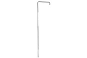 Brus og monteringstilbehør	 - Frese Bruserør 1500x330 mm, U-formet, krom - 32-3350