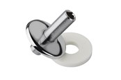 Brus og monteringstilbehør - Roth Tilgangsstykke 80 mm LL 1/2" x 1/2" med roset Ø70 - 17728211.004