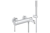 Blandingsbatterier og armaturer - Grohe Essence kar-/brusearmatur med bruser, krom - 33628001