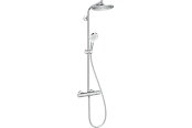 Brus og monteringstilbehør - Hansgrohe Crometta S Showerpipe 240, 1 stråletype, krom - 27268000