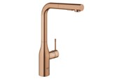 Blandingsbatterier og armaturer - Grohe Essence køkkenarmatur med udtræk, børstet warm sunset - 30270DL0