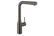 Blandingsbatterier og armaturer - Grohe Essence køkkenarmatur med udtræk, børstet hard graphite - 30270AL0