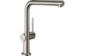 Blandingsbatterier og armaturer - Hansgrohe Talis 270 køkkenarmatur, rustfrit stål finish - 72840800