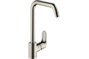 Blandingsbatterier og armaturer - Hansgrohe Focus 260 køkkenarmatur, rustfri stål finish - 31820800