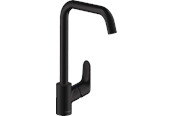 Blandingsbatterier og armaturer - Hansgrohe Focus 260 køkkenarmatur, mat sort - 31820670