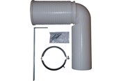 Toiletter, sæder, bideter og reservedele - LAUFEN Laufen back-to-wall afløbsbøjning 7-22 cm - H8900920000001
