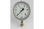 Måleinstrumenter - Erik Færgemann Kemi manometer 12 x ø100 0-6 bar nedadrettet studs med glycerin - 481204-464