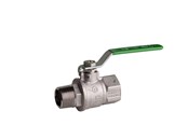 Fittings - Pettinaroli TEA kuglehane m/St greb grøn 51EU muffe/nippel 3/4" - 51EU/1-006