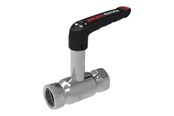 Fittings - Broen Ballofix® Full Flow kugleventil rustfri muffe/muffe 1/2" x 1/2" høj - 2015002001-0100