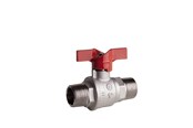 Fittings - Pettinaroli kuglehane med t greb nippel 52/2 1" - 52EUR/2-008