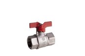 Fittings - Pettinaroli kuglehane med t greb muffe/muffe 52 3/8" - 52EUR-003