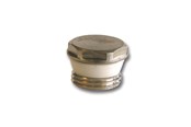 Radiatorer og ventiler - Pettinaroli Afslutningsprop 6 kant med profitring 1/2", krom - DE-069