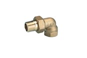Radiatorer og ventiler - Pettinaroli Radiatorforskruning vinkelløbende 1" - 700DIN-008