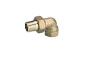 Radiatorer og ventiler - Pettinaroli Radiatorforskruning vinkelløbende 1/2" - 700DIN-004