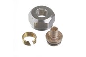 Pex-systemer - Roth Fordelerkobling 16 mm x 3/4" rødgods - 17401975.816