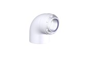 Kedler og skorstene - Metalbestos Aftræk connext vinkel 87° 80/125mm - 342924080